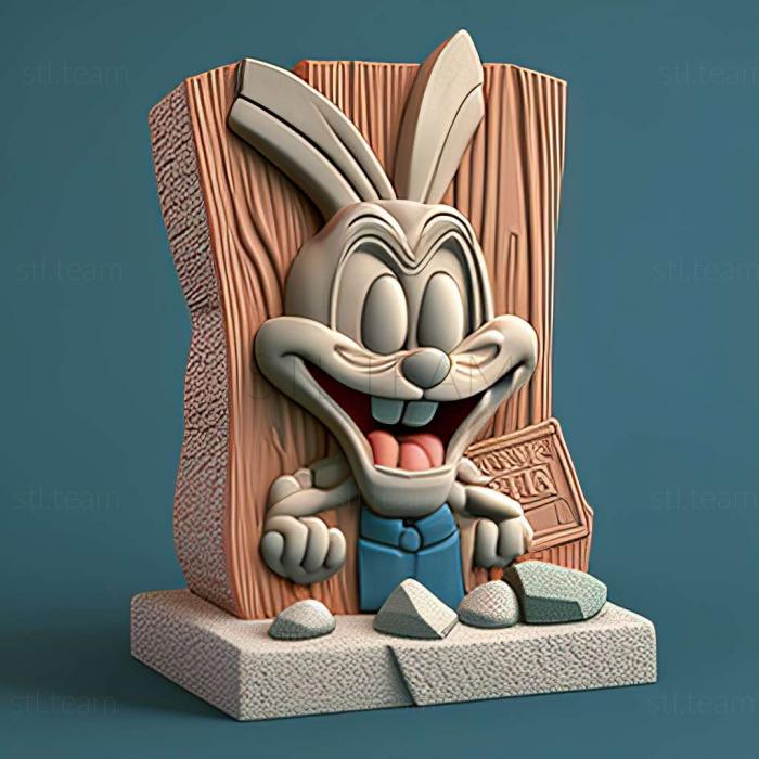 3D model Tiny Toon Adventures Babs Big Break game (STL)